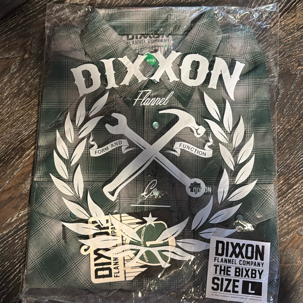 Dixxon The Bixby Flannel size Lg
